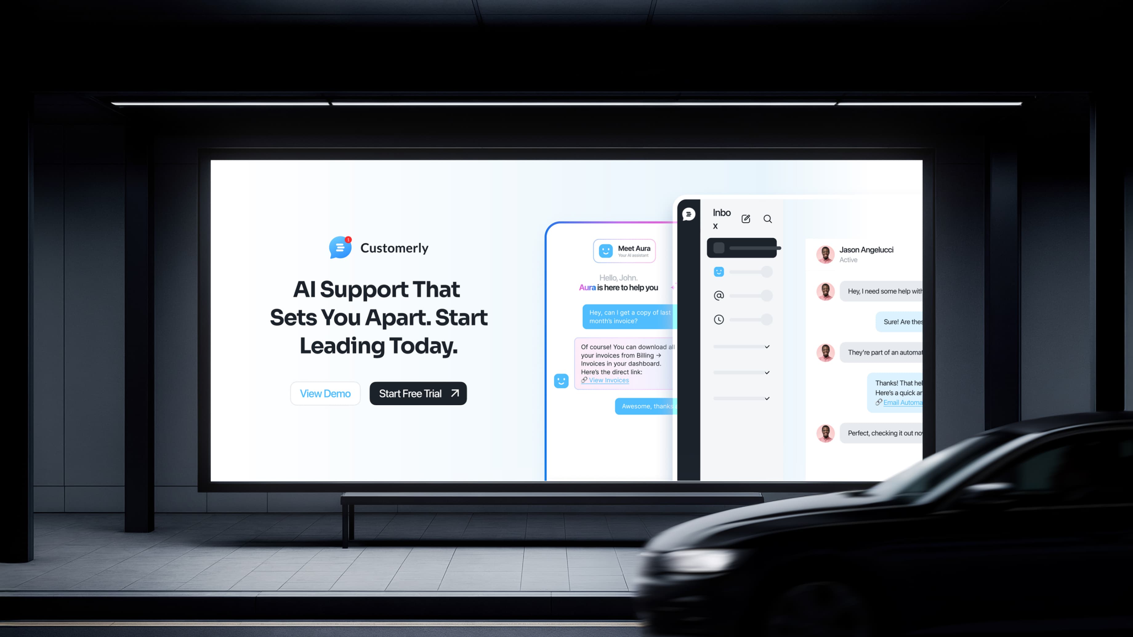 Foxxy Studio Customerly — Web Experience
